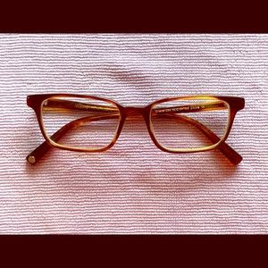 Warby Parker Crane Sugar Maple Frames